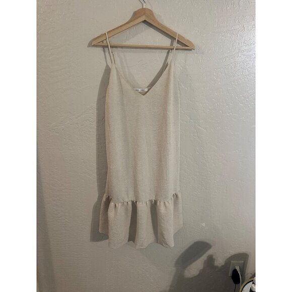 Samsoe Judith Drop Waist Ruffle Bottom Boho Dress - Picture 2 of 11